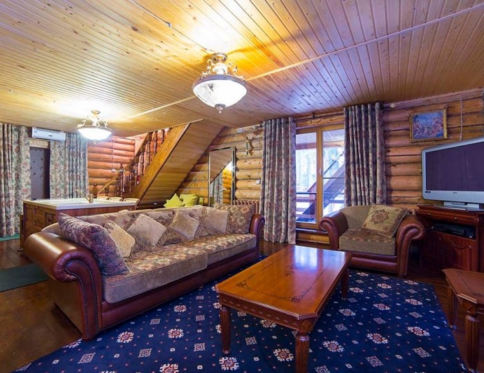 Коттедж VIP(с видом на озеро) - Парк-отель «Покровское» (бывш. «Царский лес»)