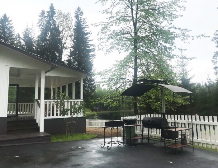 Коттедж - DeLuxe 6 мест с видом на озеро - Парк-отель «Покровское» (бывш. «Царский лес»)