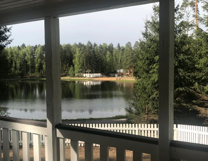 Коттедж - DeLuxe 6 мест с видом на озеро - Парк-отель «Покровское» (бывш. «Царский лес»)